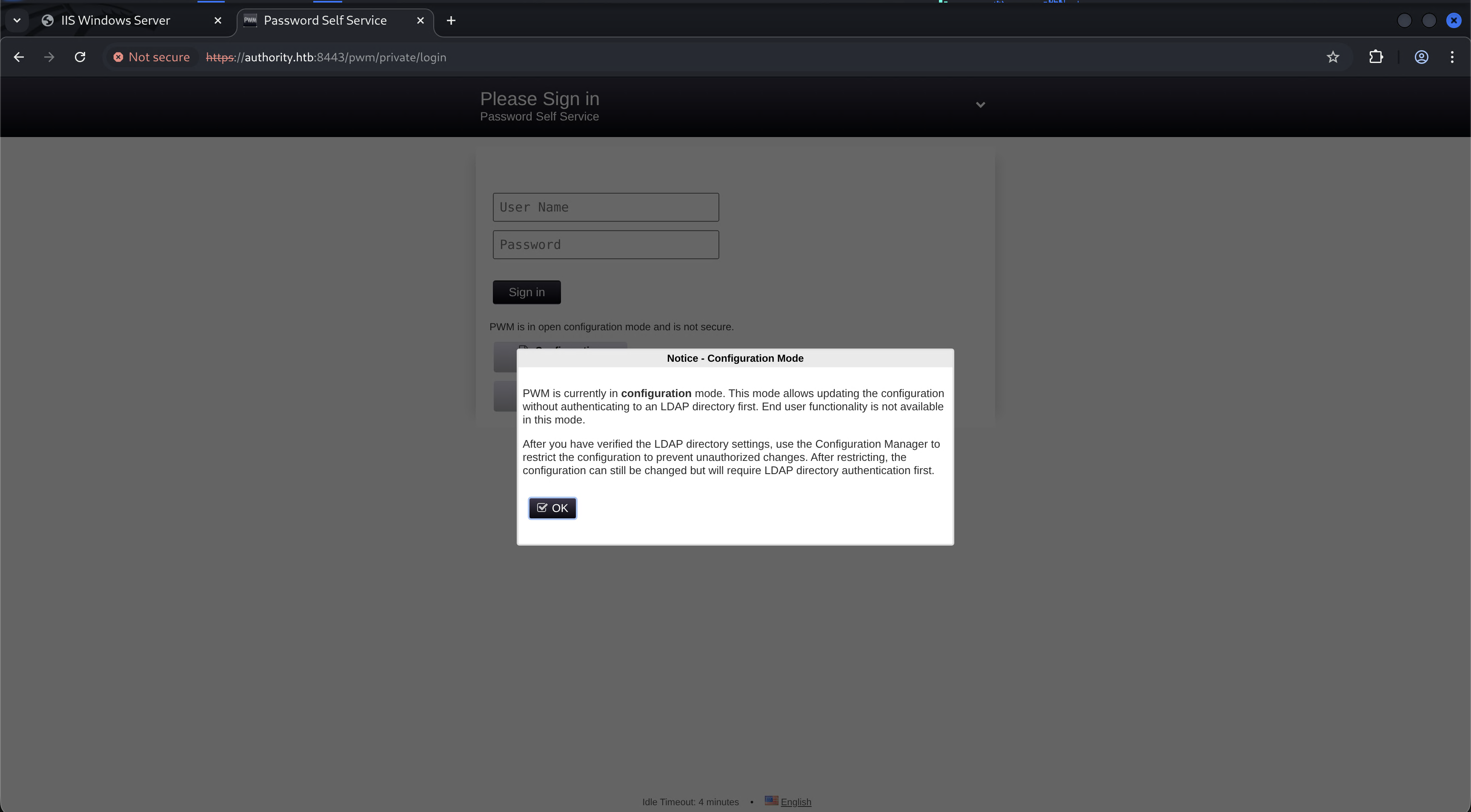 PWM Login